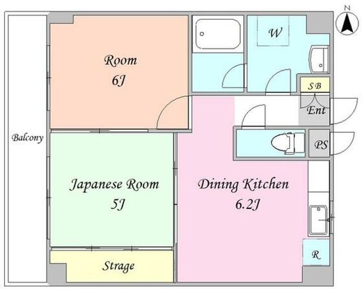 PAL中野ビルの間取り