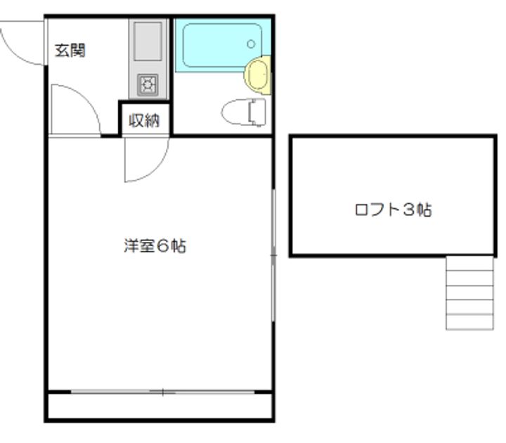 東京都杉並区阿佐谷南1(アパート)の賃貸物件の間取り