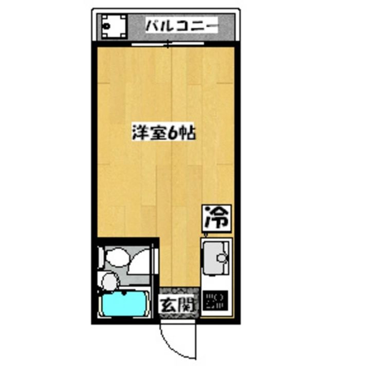 東京都杉並区浜田山2(アパート)の賃貸物件の間取り