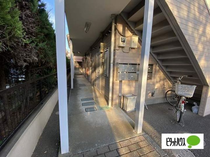 グランシャトウB棟の地図