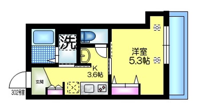 東京都練馬区石神井町3(マンション)の賃貸物件の間取り
