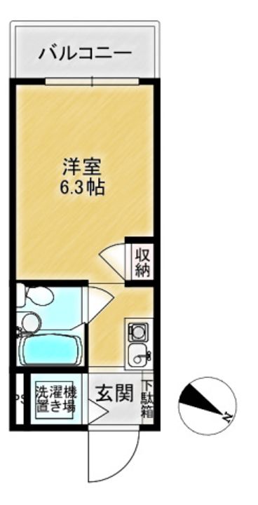 ウィンベルソロ大宮11の間取り