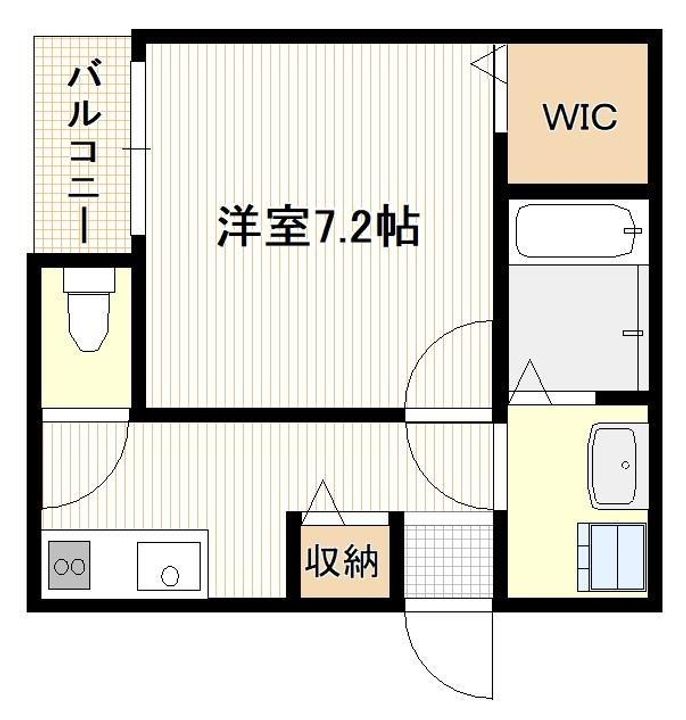 Coin Westの間取り
