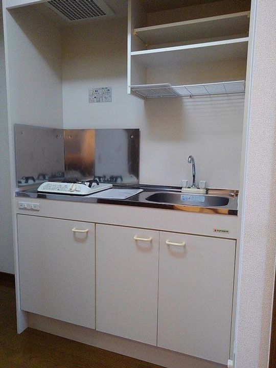 広島県広島市安佐南区中筋3(マンション)の賃貸物件のキッチン