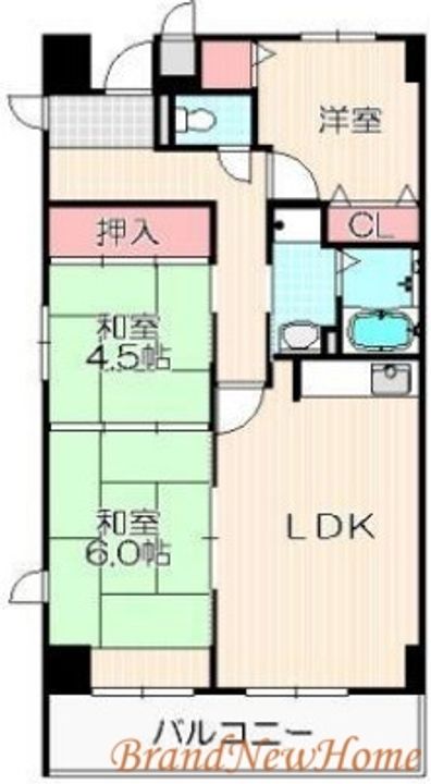 エメロードおおとりの間取り