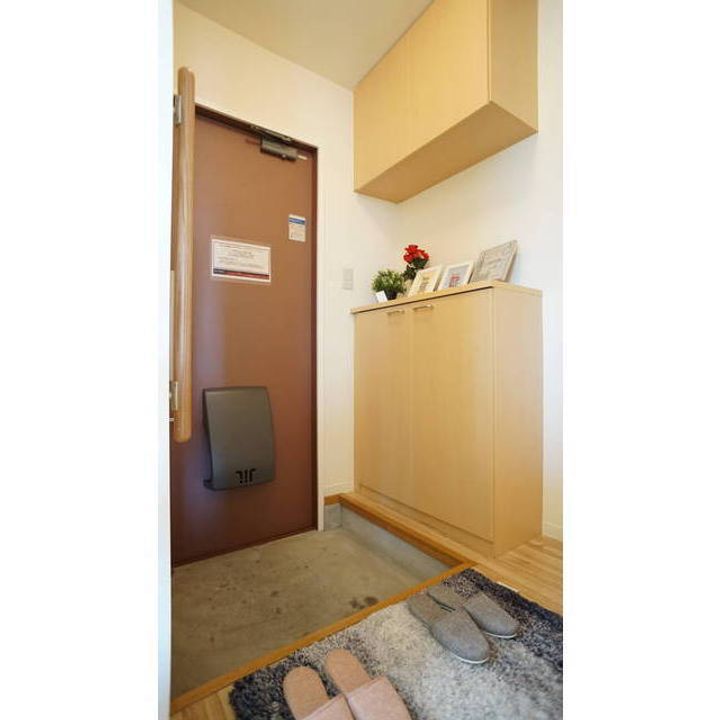 グランディールの玄関