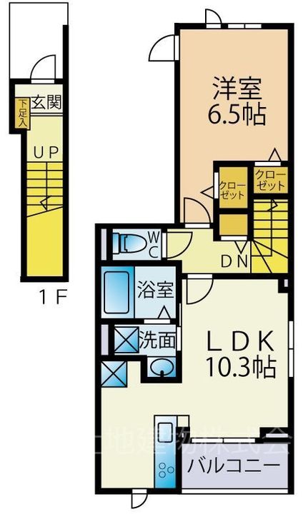 ラセゾン385の間取り