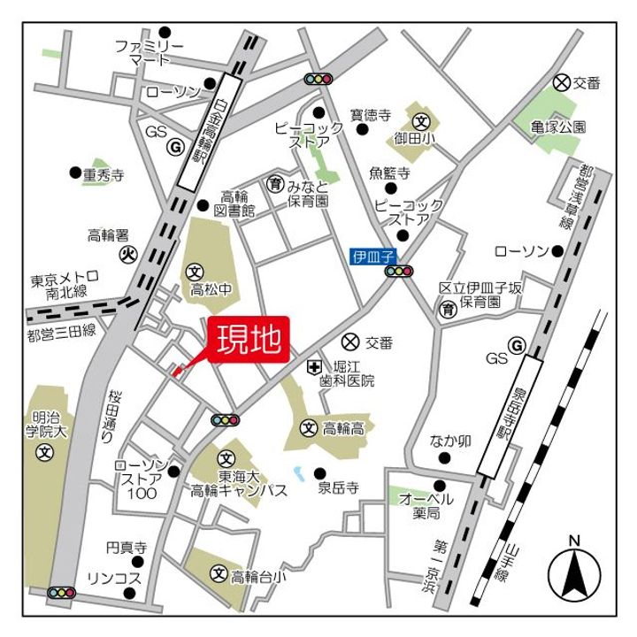 東京都港区高輪1(アパート)の賃貸物件のその他画像