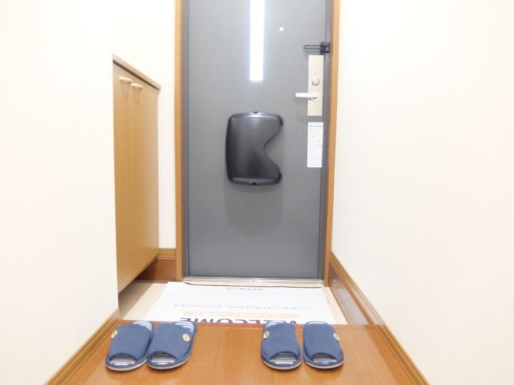 プチメゾンの玄関