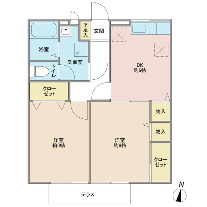プチメゾンの間取り