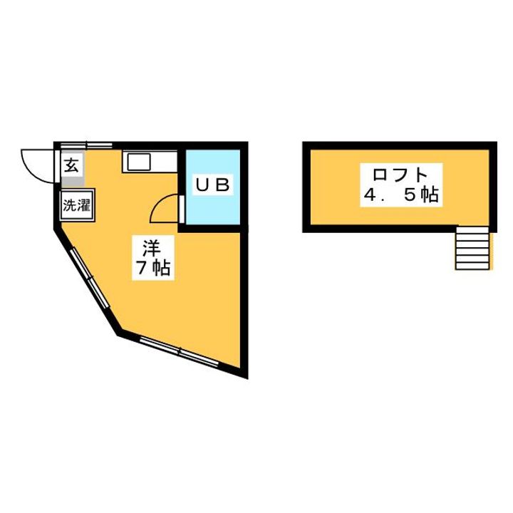 ホワイトハウス日野の間取り