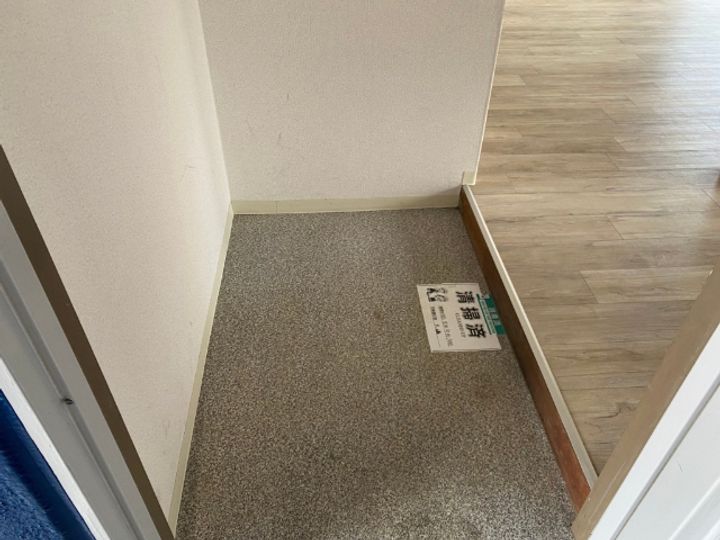 コーポ水崎の玄関