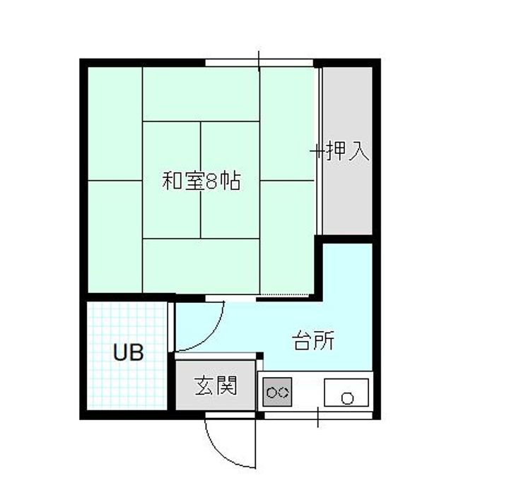 グリーンコーポカトレアの間取り