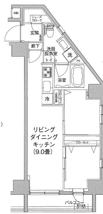 東京都台東区浅草7(マンション)の賃貸物件の間取り