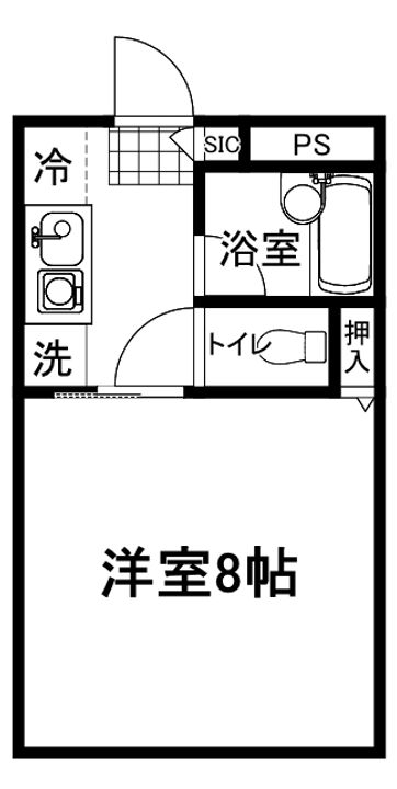 セピアハイツの間取り