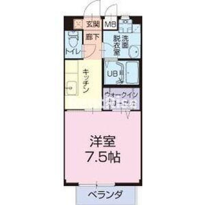 リーフ・アビタシオンの間取り