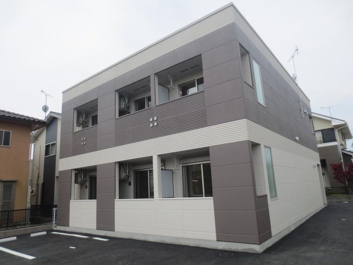 茨城県ひたちなか市大字足崎(アパート)の賃貸物件の外観