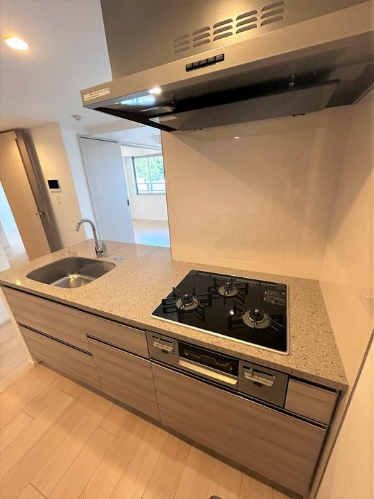 東京都目黒区下目黒1(マンション)の賃貸物件のキッチン