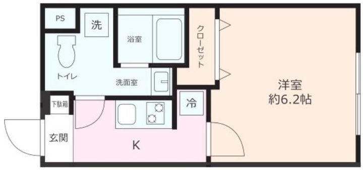 Burgtor町屋の間取り