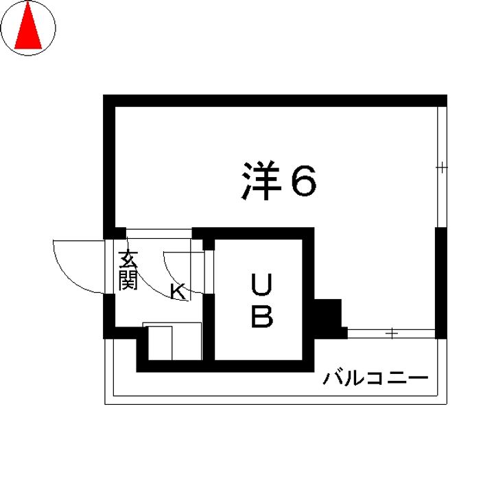 東京都大田区千鳥2(マンション)の賃貸物件の間取り