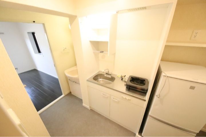 兵庫県尼崎市武庫之荘東2(マンション)の賃貸物件のキッチン