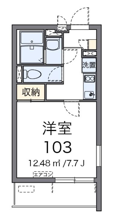 ジクサーの間取り