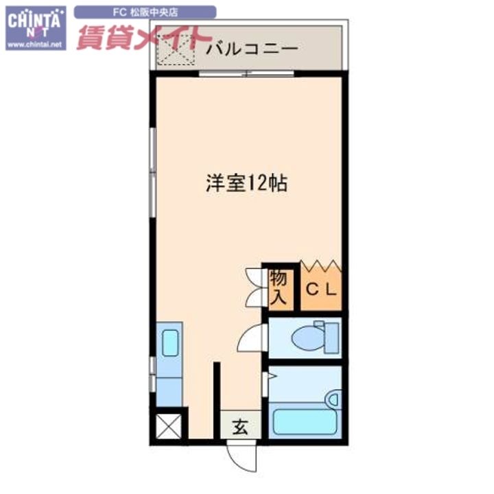 メゾン飛鳥の間取り