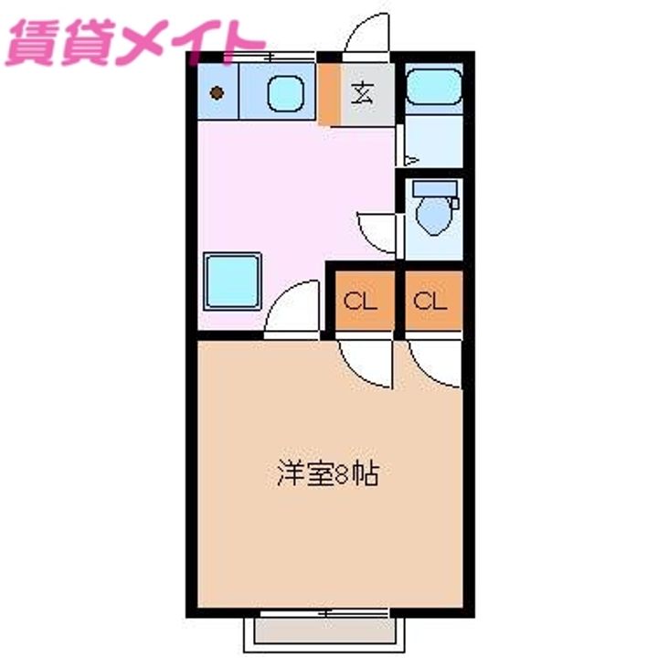 ヴィラージュの間取り