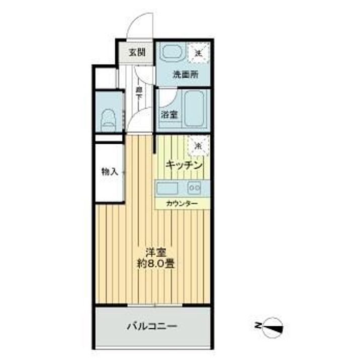 ヴィアーレ新寺の間取り