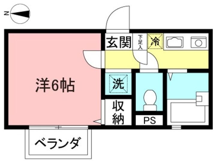 クランベリーの間取り