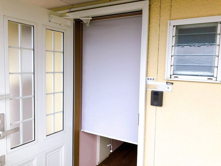 エクセルシャトー南中山の玄関