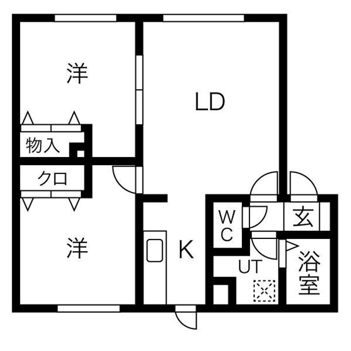 ネビオス伏見の間取り