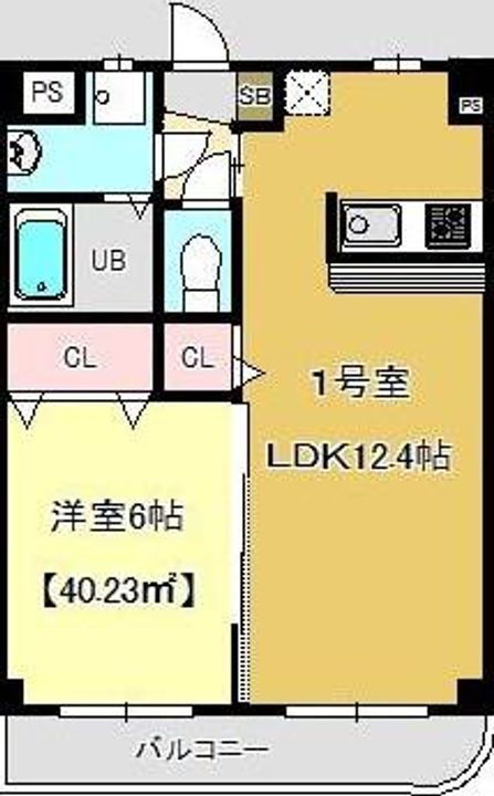 ドルチェスカイ IIの間取り