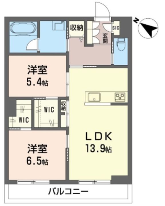 アスターミキの間取り
