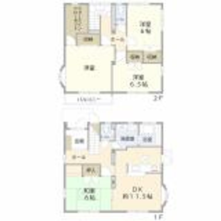 群馬県前橋市総社町桜が丘(一戸建)の賃貸物件の間取り