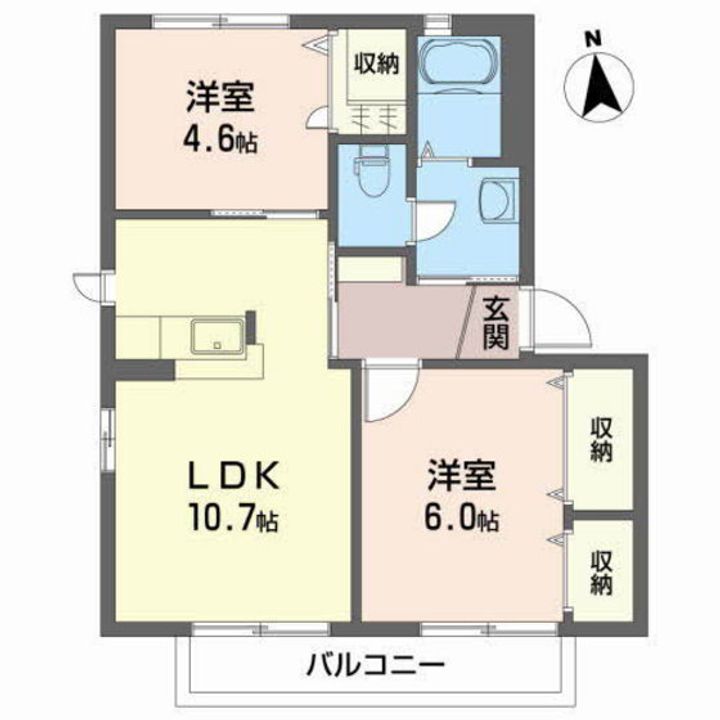 フォワード松本Cの間取り