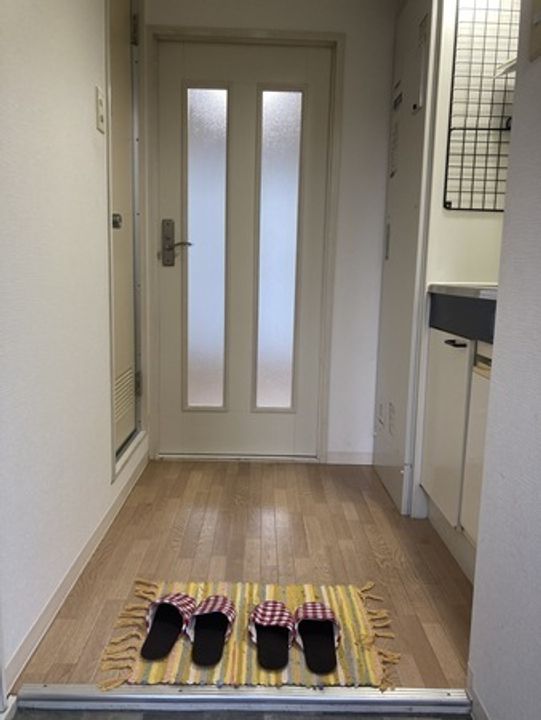 大阪府大阪市中央区日本橋2(マンション)の賃貸物件の玄関