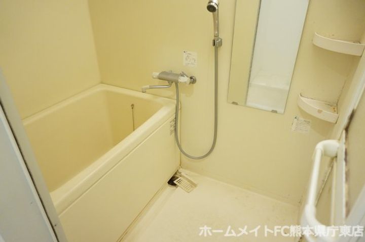 熊本県熊本市中央区水前寺3(マンション)の賃貸物件の風呂