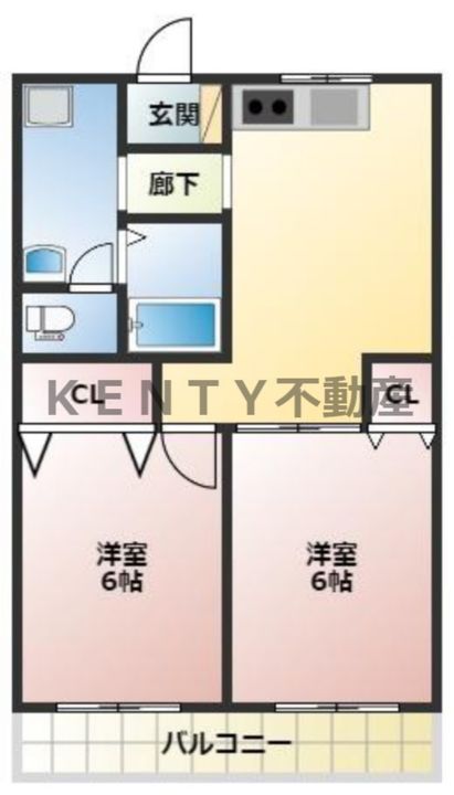 ルミエール多摩川の間取り