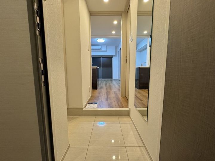 アイル グランデ赤羽の玄関