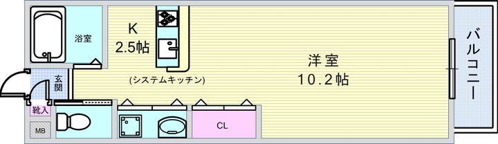 リヴェール曽根の間取り