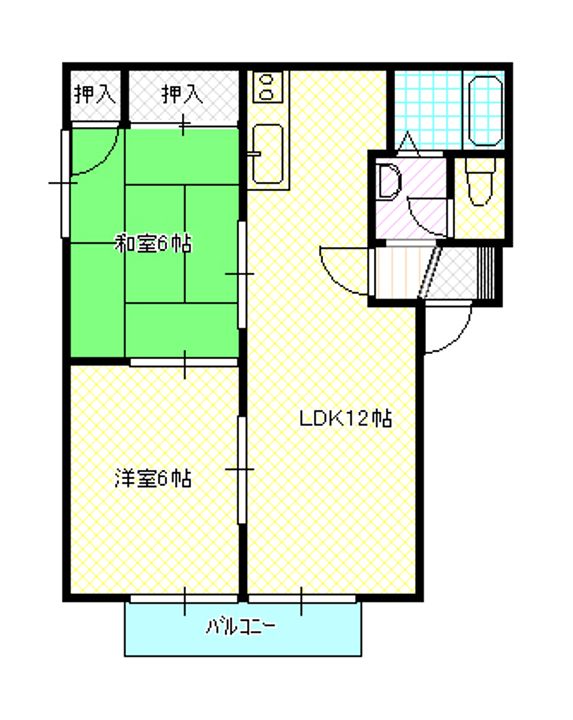 マブールBの間取り
