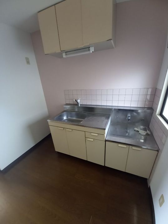 広島県福山市松永町4(マンション)の賃貸物件のキッチン