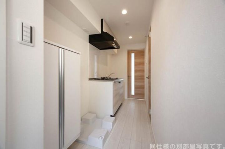 アザーレ・キュリオス中野島の玄関