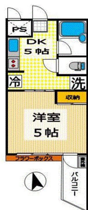 ガーデンヒルズの間取り