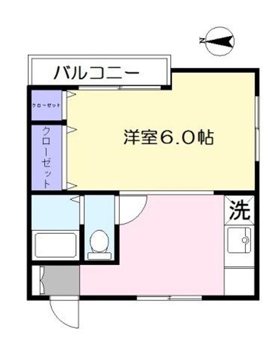 サンハイムNo.2の間取り