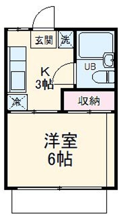 リリーズハウス相模大野の間取り