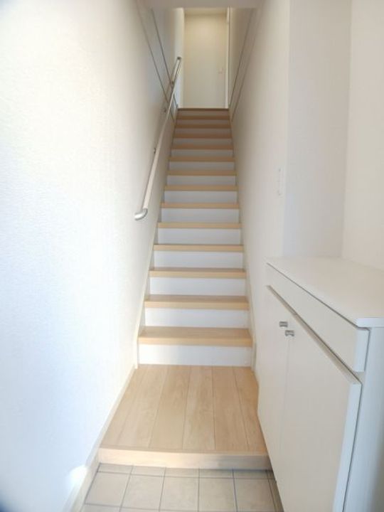 新潟県新潟市西区大野(アパート)の賃貸物件の玄関