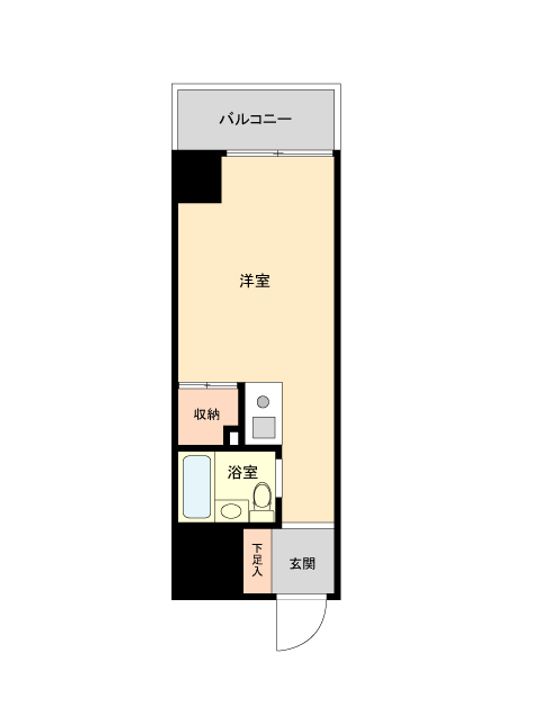 神奈川県相模原市中央区鹿沼台2(マンション)の賃貸物件の間取り