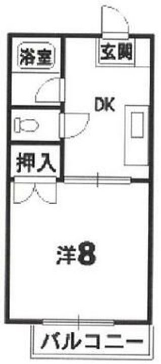 コーポエイトの間取り